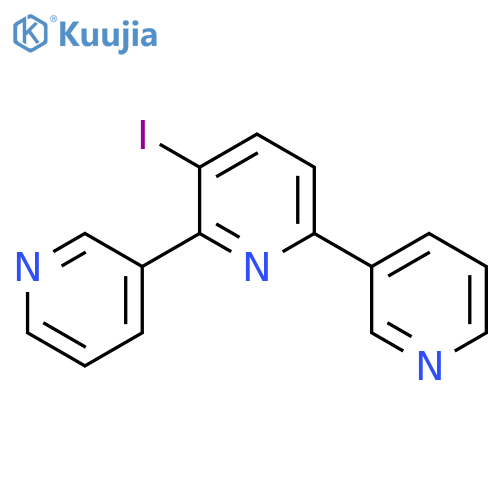 3-Iodo-2,6-di(pyridin-3-yl)pyridine structure