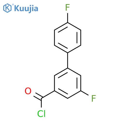 4',3-Difluorobiphenyl-5-carbonyl chloride structure