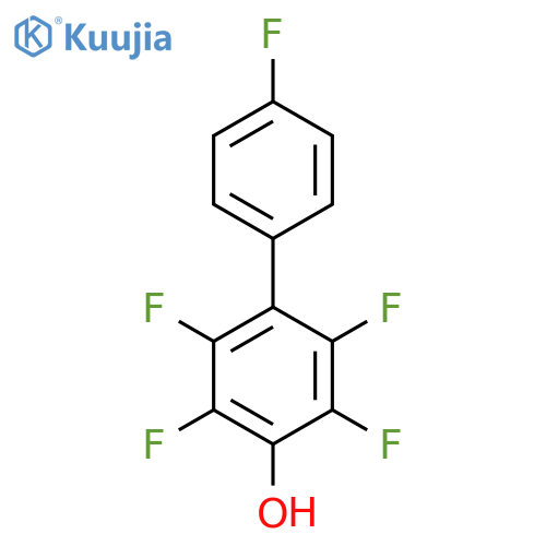 2,3,4',5,6-Pentafluorobiphenyl-4-ol structure