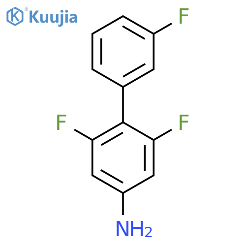 2,3',6-Trifluorobiphenyl-4-amine structure