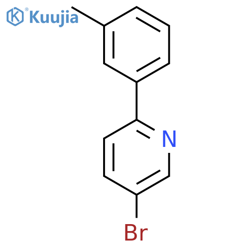 5-Bromo-2-(m-tolyl)pyridine structure