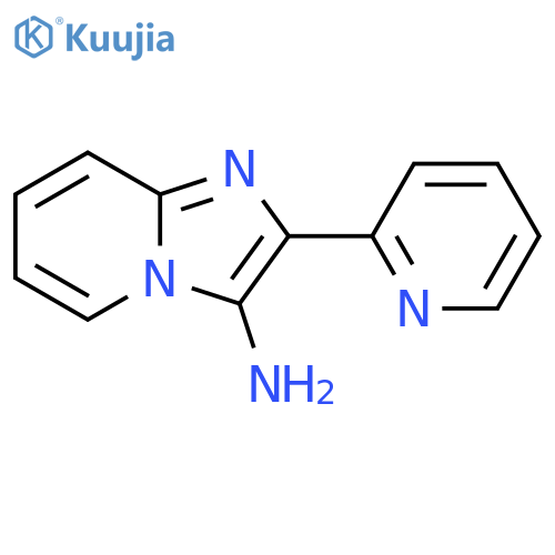 2-(Pyridin-2-yl)imidazo1,2-apyridin-3-amine structure