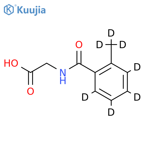 2-Methyl Hippuric Acid-d7 structure
