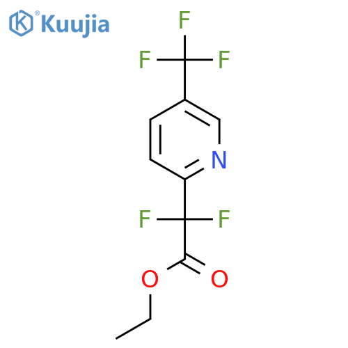 Ethyl Difluoro[5-(trifluoromethyl)pyridin-2-yl]acetate structure