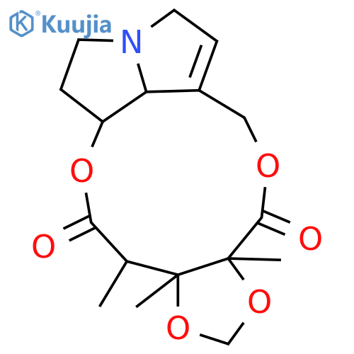 (13a,14a)-14,19-Dihydro-12,13-methylenebis(oxy)-20-norcrotalanan-11,15-dione structure