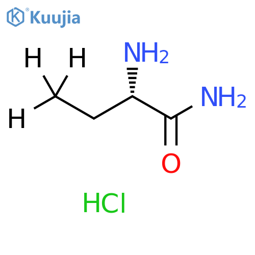 (S)-2-Aminobutyramide-d3 Hydrochloride structure