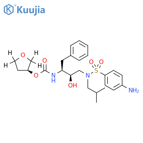 Amprenavir-d4 structure