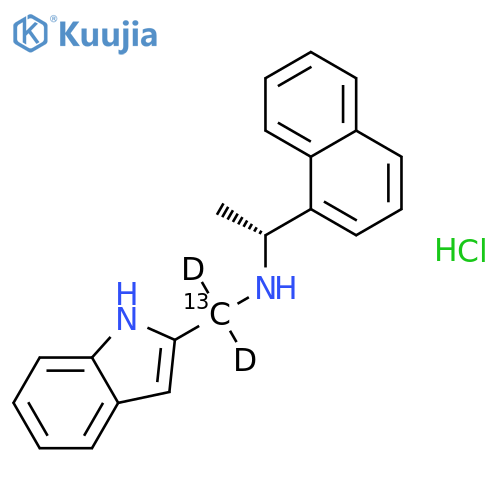 Calindol-13C,d2 Hydrochloride structure