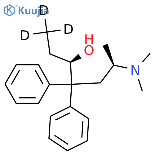 rac α-Methadol-d3 structure