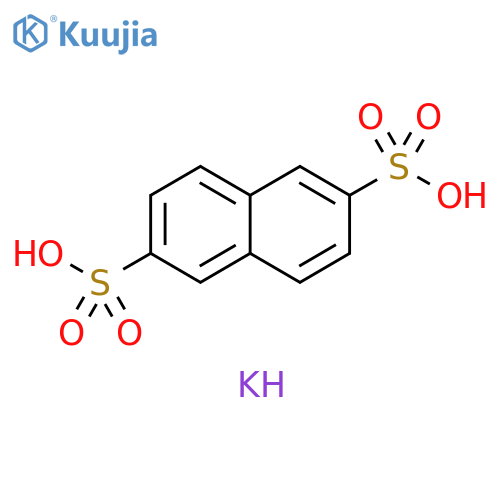 2,?6-?Naphthalenedisulfoni?cacid,potassiumsalt(1:2) structure