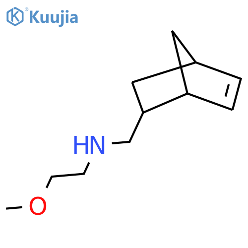 ({bicyclo2.2.1hept-5-en-2-yl}methyl)(2-methoxyethyl)amine structure
