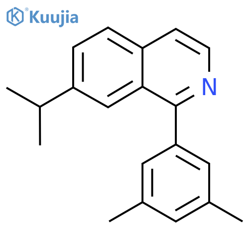 1-(3,5-Dimethyl-phenyl)-7-isopropyl-isoquinoline structure
