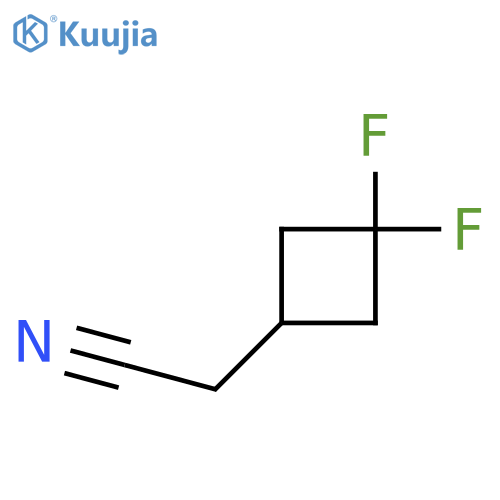 2-(3,3-Difluorocyclobutyl)acetonitrile structure