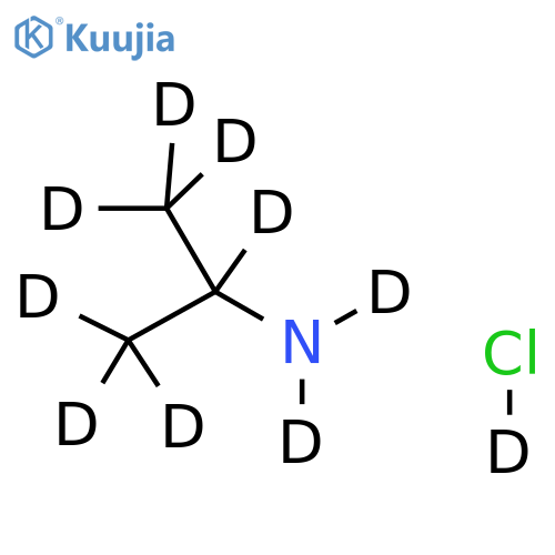 iso-Propylamine-d9 DCl structure