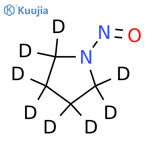 N-NITROSOPYRROLIDINE-D8 structure