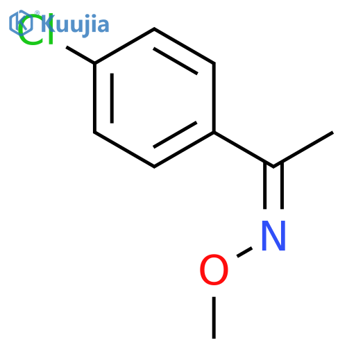 1-(4-Chlorophenyl)ethylidene(methoxy)amine structure
