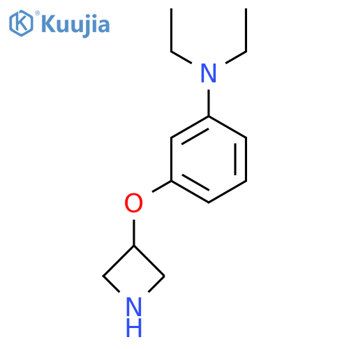3-(3-Azetidinyloxy)-N,N-diethylaniline structure