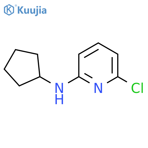 6-Chloro-N-cyclopentyl-2-pyridinamine structure