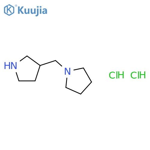 1-(3-Pyrrolidinylmethyl)pyrrolidinedihydrochloride structure