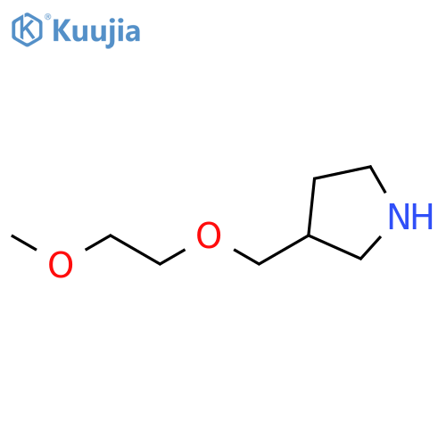 3-(2-Methoxyethoxy)methylpyrrolidine structure