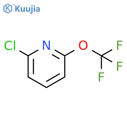 2-Chloro-6-(trifluoromethoxy)pyridine structure