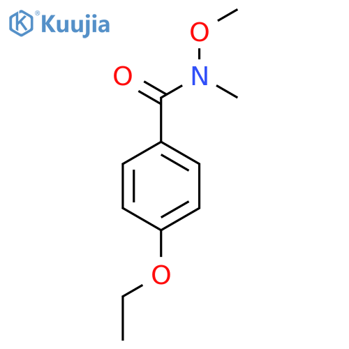 4-Ethoxy-N-methoxy-N-methylbenzamide structure
