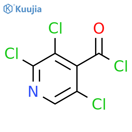 2,3,5-Trichloroisonicotinoyl chloride structure