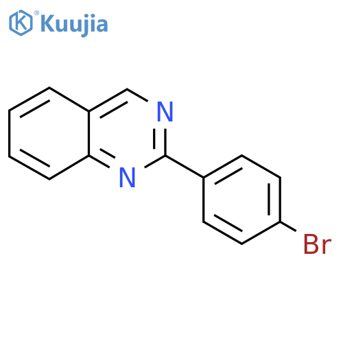 2-(4-Bromophenyl)quinazoline structure