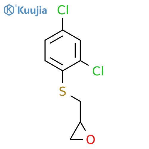 Oxirane, [[(2,4-dichlorophenyl)thio]methyl]- structure