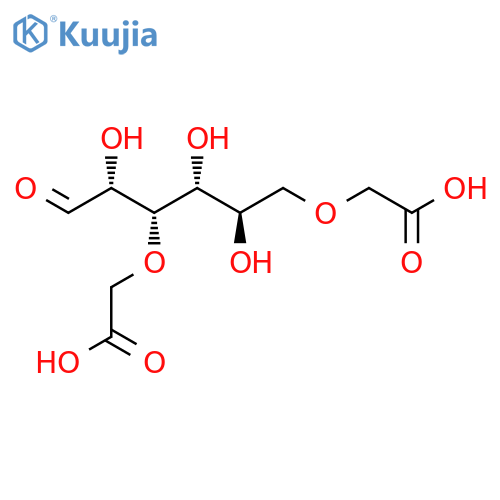 2-[(2R,3R,4S,5R)-4-(Carboxymethoxy)-2,3,5-trihydroxy-6-oxohexoxy]acetic acid structure