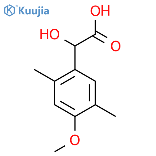 2,5-Dimethyl-4-methoxymandelic acid structure