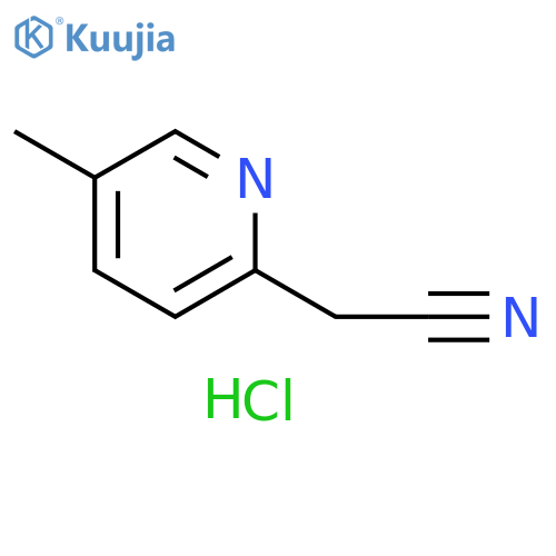 5-Methyl-pyridine-2-carbonitrile Hydrochloride structure