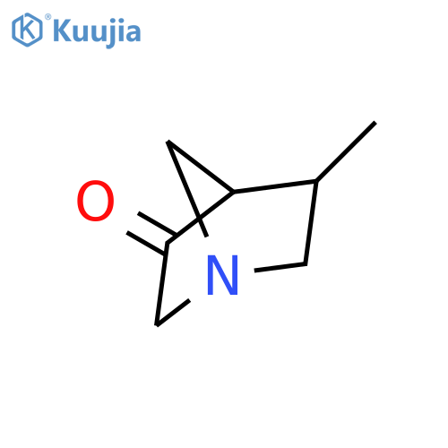 1-Azabicyclo[2.2.1]heptan-3-one, 5-methyl- structure