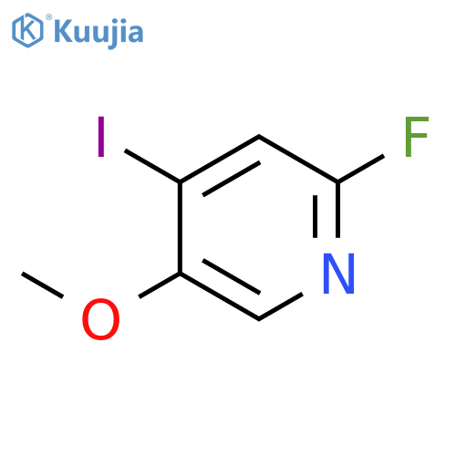 2-fluoro-4-iodo-5-methoxypyridine structure