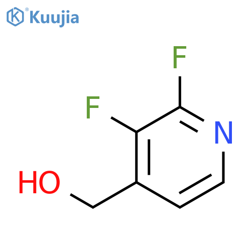 (2,3-Difluoro-4-pyridyl)methanol structure