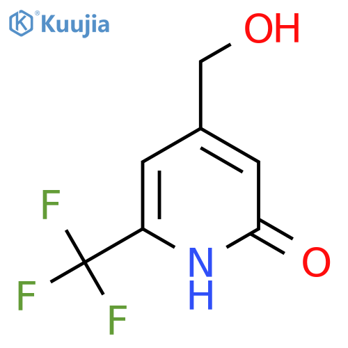 2-Hydroxy-6-(trifluoromethyl)pyridine-4-methanol structure