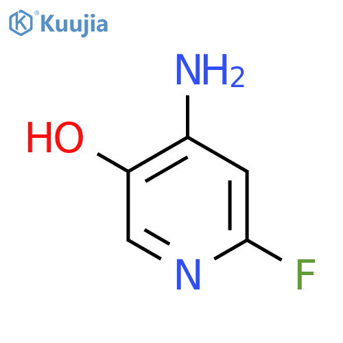 4-Amino-2-fluoro-5-hydroxypyridine structure