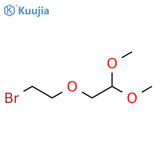 Ethane, 2-(2-bromoethoxy)-1,1-dimethoxy- structure