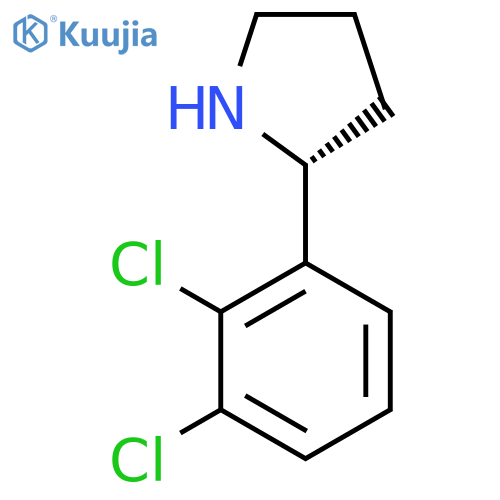 (2r)-2-(2,3-Dichlorophenyl)pyrrolidine structure