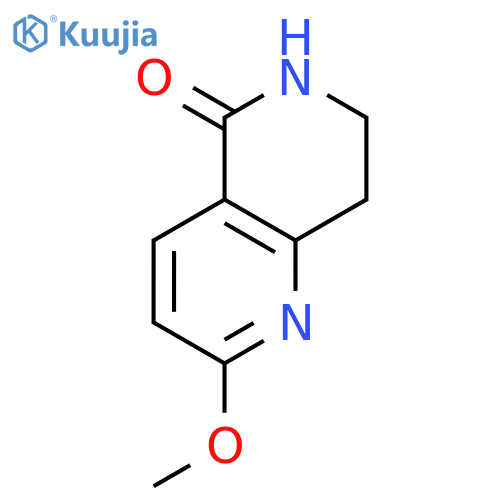 2-Methoxy-7,8-dihydro-1,6-naphthyridin-5(6H)-one structure