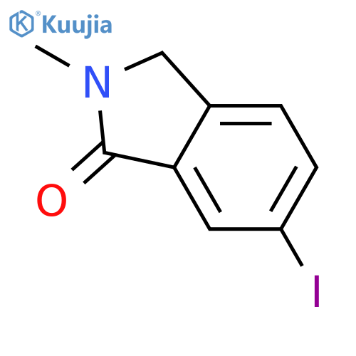 6-Iodo-2-methylisoindolin-1-one structure