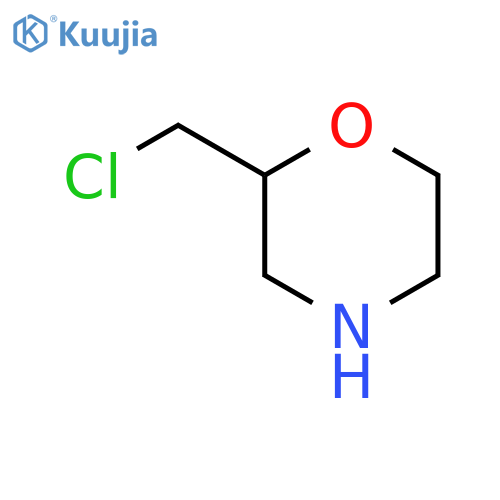 2-(chloromethyl)morpholine structure