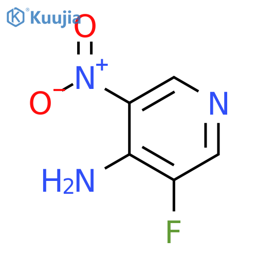 4-Pyridinamine, 3-fluoro-5-nitro- structure