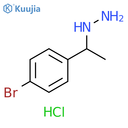 1-(4-Bromophenyl)ethylhydrazine Dihydrochloride structure