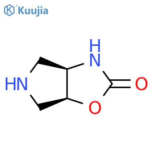 (3AR,6aS)-hexahydro-2H-pyrrolo[3,4-d]oxazol-2-one structure