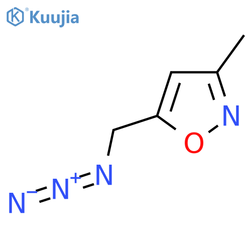5-(Azidomethyl)-3-methyl-1,2-oxazole structure