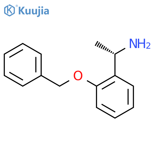 (1S)-1-2-(benzyloxy)phenylethan-1-amine structure