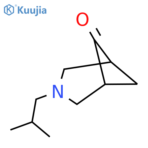 3-isobutyl-3-azabicyclo[3.1.1]heptan-6-one structure