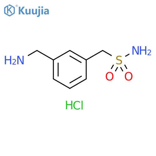 3-(Aminomethyl)phenylmethanesulfonamide Hydrochloride structure