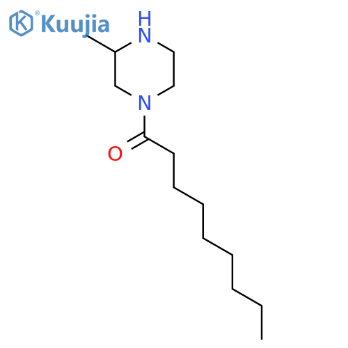 1-(3-Methylpiperazin-1-yl)nonan-1-one structure
